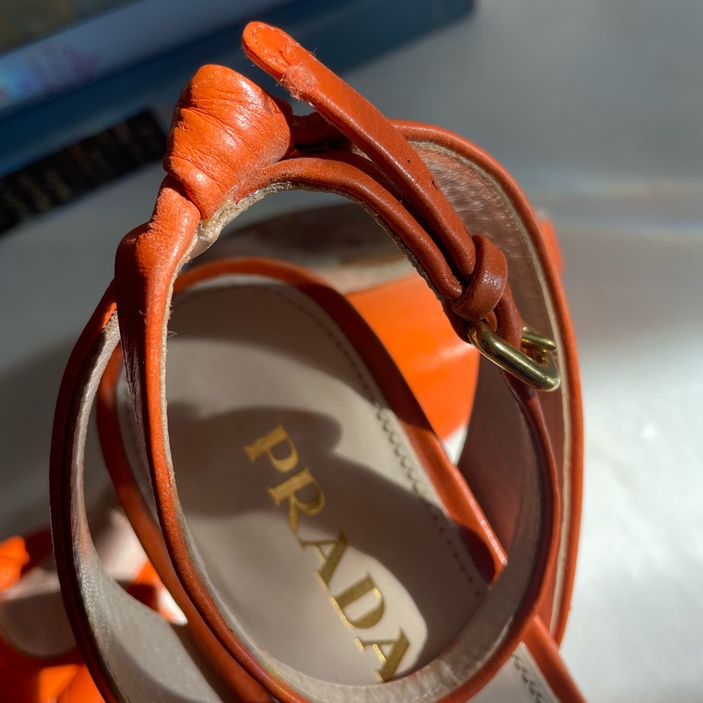 PRADA Platform Pumps. 🧡 - Picture 12 of 16